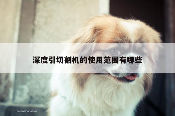 爱游戏app-深度引切割机的使用范围有哪些