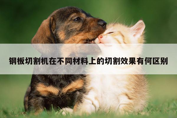 爱游戏(ayx)官方网站：钢板切割机在不同材料上的切割效果有何区别
