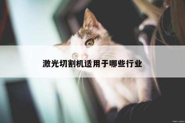 ayx爱游戏：激光切割机适用于哪些行业