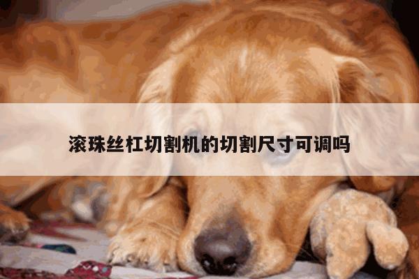 滚珠丝杠切割机的切割尺寸可调吗：爱游戏平台