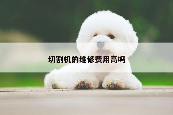 切割机的维修费用高吗-爱游戏平台