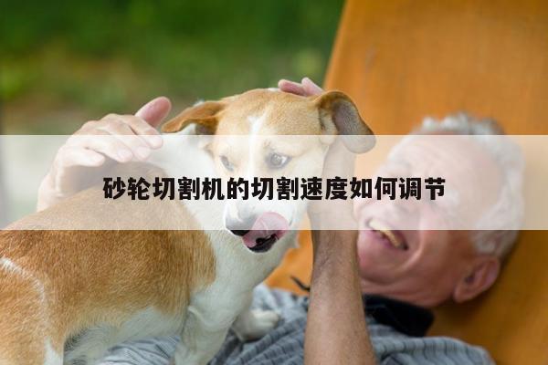 爱游戏app_砂轮切割机的切割速度如何调节