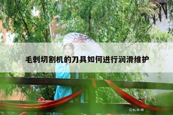 毛刺切割机的刀具如何进行润滑维护_爱游戏app