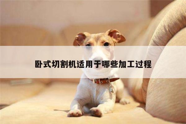 卧式切割机适用于哪些加工过程|爱游戏平台
